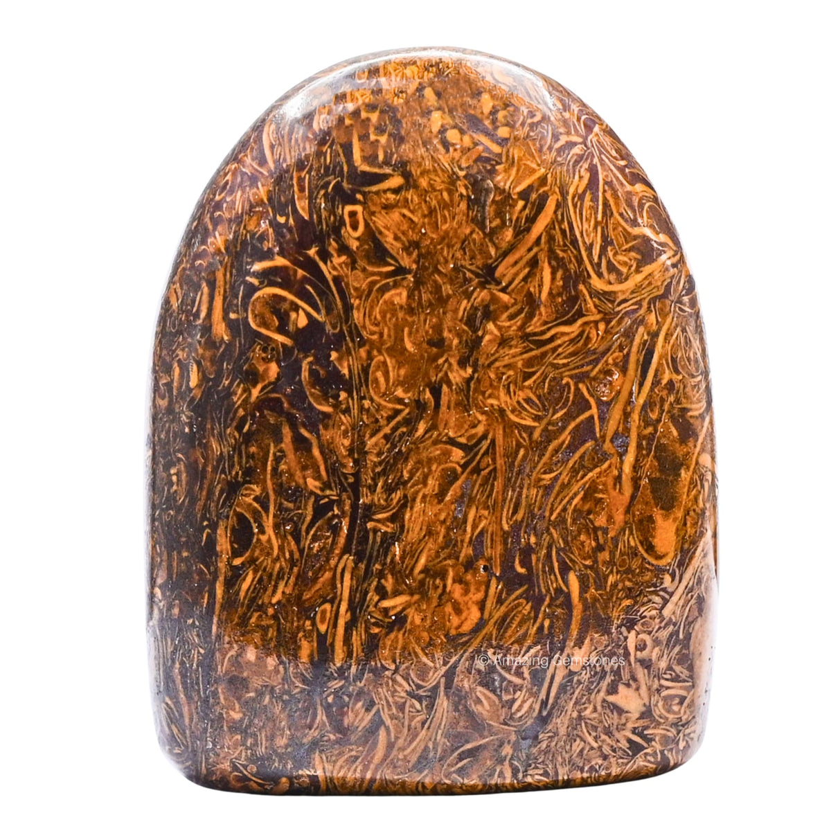 Amazing Gemstone Mariyam Jasper Crystal Standing Palm Stone - Large Mariyam Jasper Palm Stones & Crystals, A++ Grade Gemstones & Crystals - Healing Crystals & Healing Stones Office Home Decor Gifts