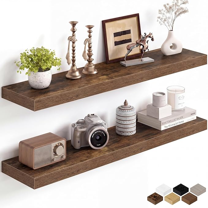 Fun Memories 36Inch Floating Shelves