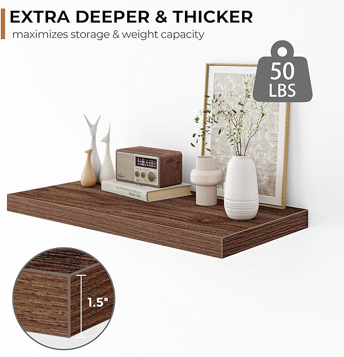 Fun Memories Floating Shelves