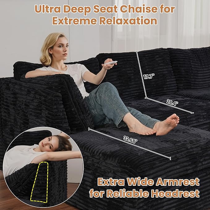 ovios 32.7 inches Armrest Seat Module