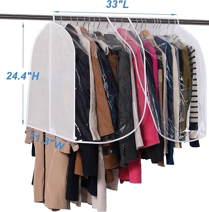 SLEEPING LAMB Extra Large Hanging Garment Rack Cover Storage