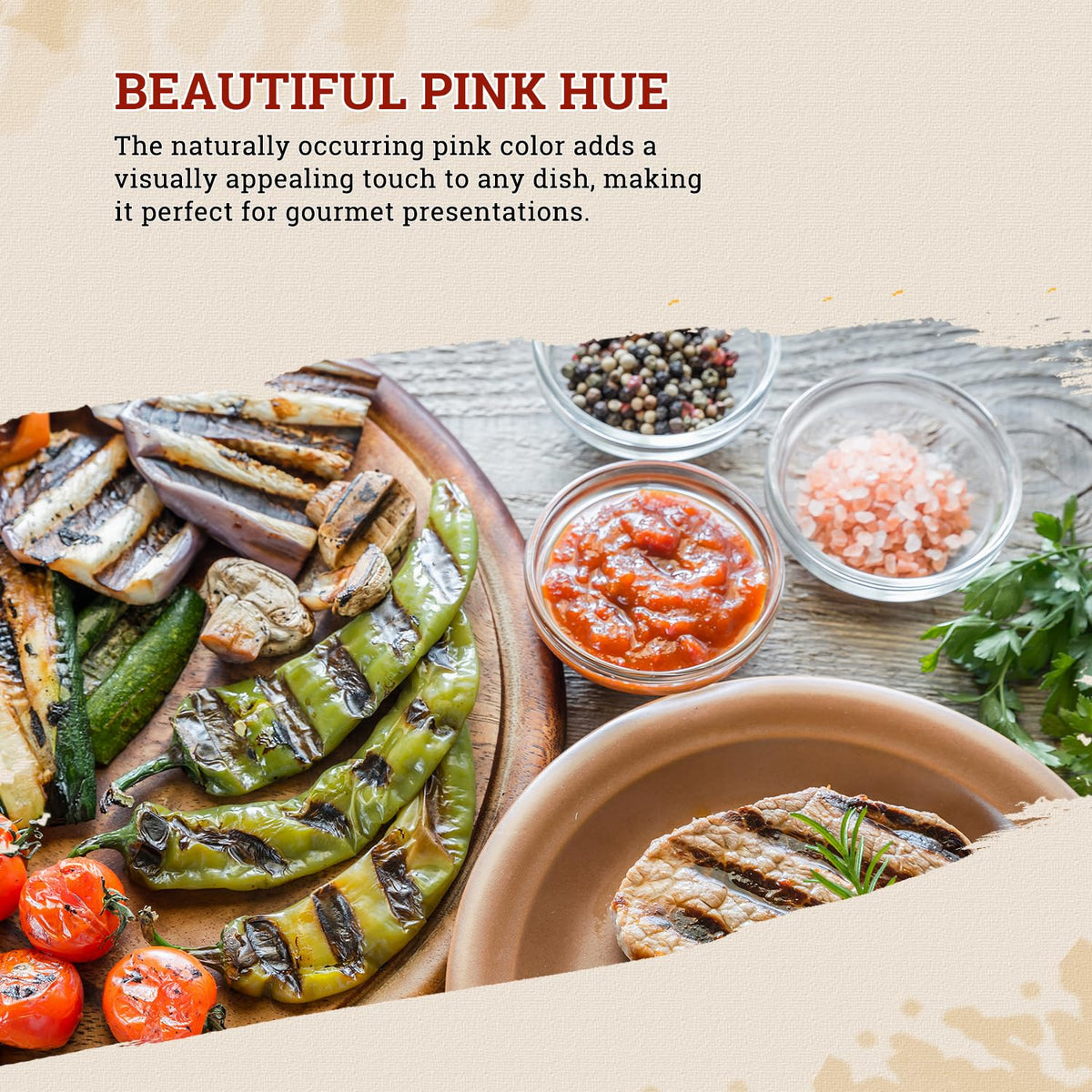 52USA Himalayan Pink Salt Coarse, Pink Salt Coarse for Grinder, 80oz (5 Pound), 100% Real, Pure, Unrefined Himalayan Pink Salt, Pink Himalayan Sea Salt