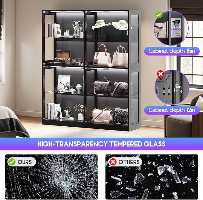AMERLIFE RGB Display Cabinet