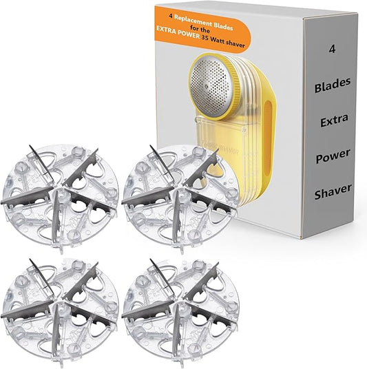 Pionix Extra Power Lint Remover Fabric Shaver Replacement Blades, Used to