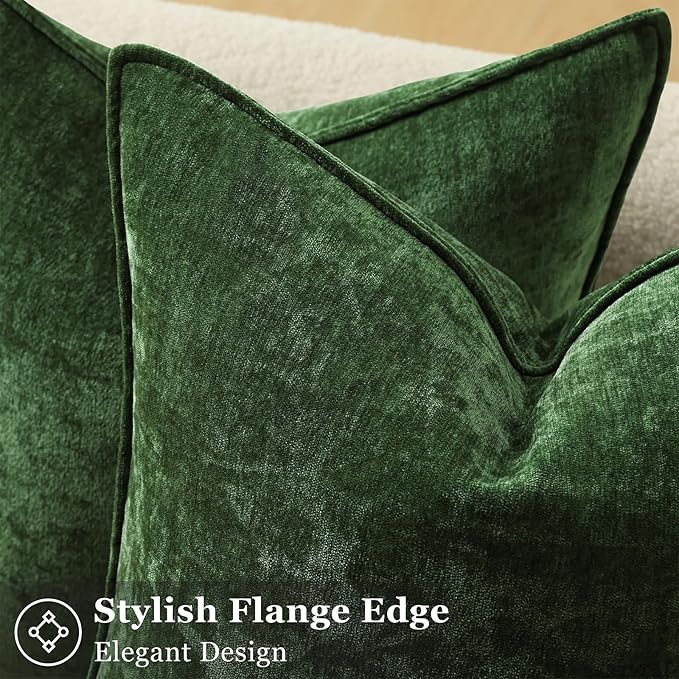 decorUhome Summer Couch Throw Pillow Covers 20x20 Set of 2, Decorative Soft