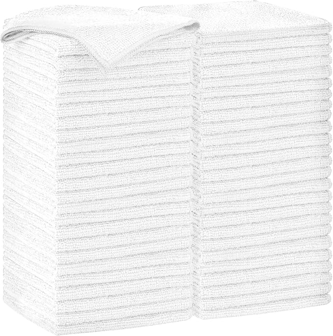 AIDEA Microfiber Cleaning Cloth-50PK, Soft Microfiber Towels