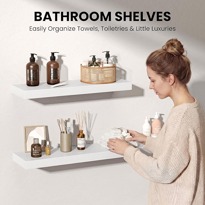 Fun Memories 30Inch Floating Shelves