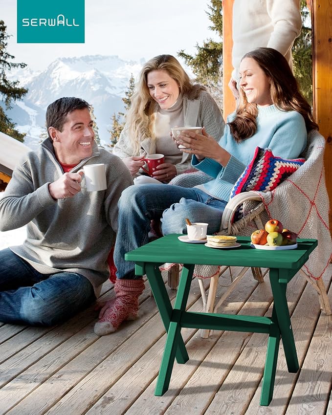 SERWALL Portable Folding Outdoor Side Table
