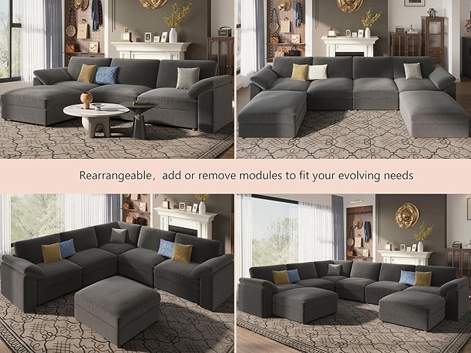 EASE MOOSE Oversized Modular Sectional Sofa
