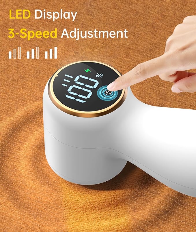 Rechargeable Fabric Shaver Lint Remover, Sweater Shaver