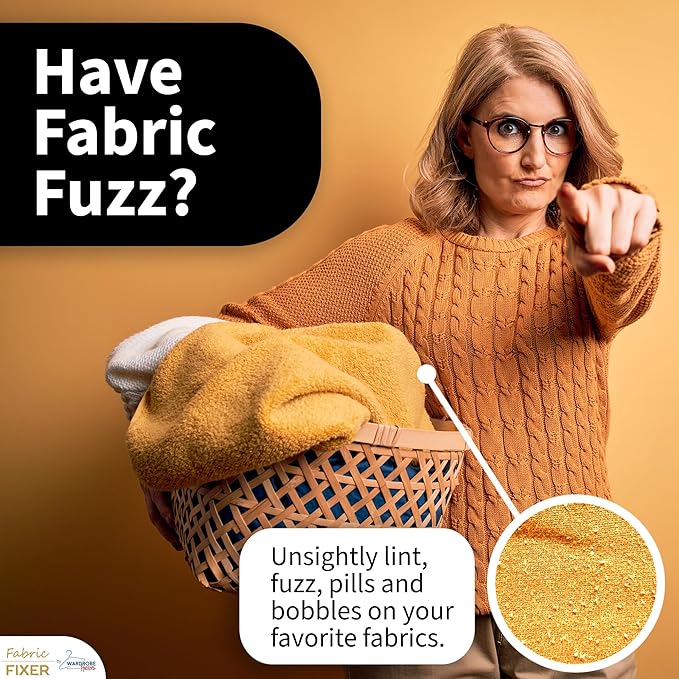 Multi-Fabric Depilling Comb for Sweater Pills and Fuzz Manual Fabric Defuzzer