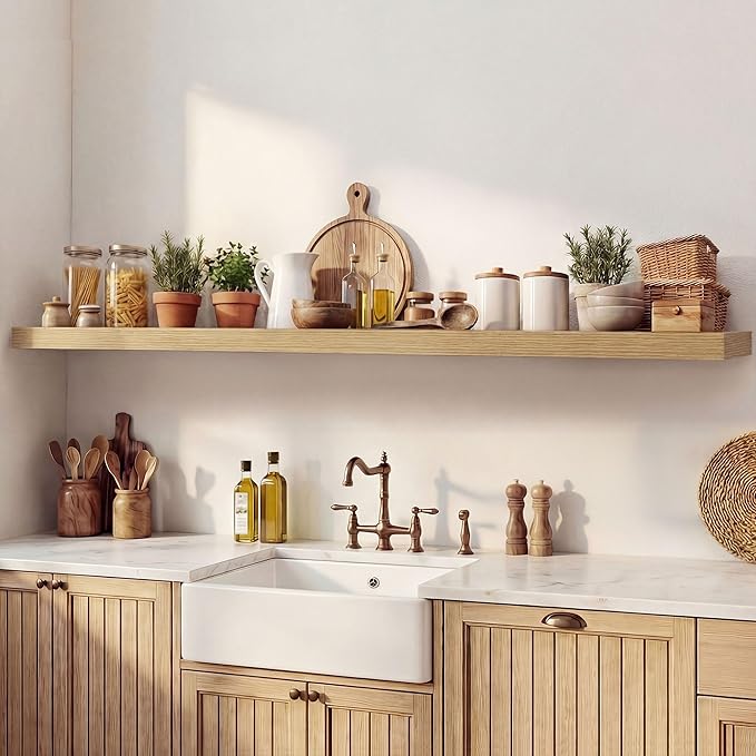 Dreamland 55 Inches Floating Shelves