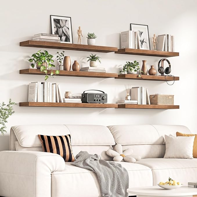 Fun Memories 40Inch Floating Shelves