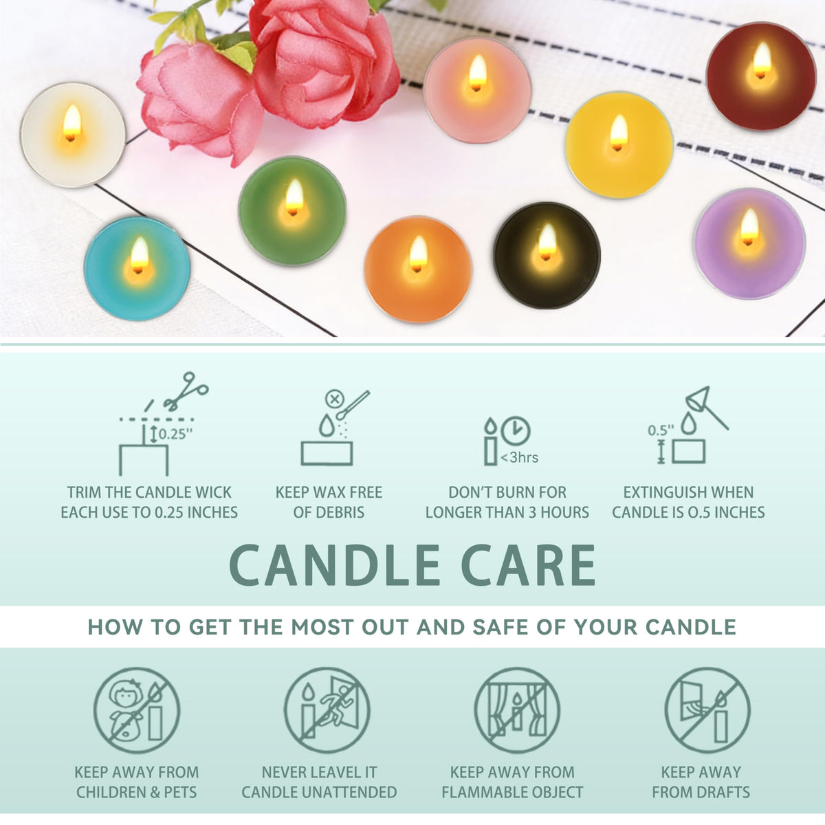 Serene Sage & Coasta Sea Salt Scented Tealight Candle 12Pack Sage Green Tea Light Candles Hand-Poured Smokeless 4 Hour Burn Time Candle Perfect for Relaxation Calming Ambiance Home Spa