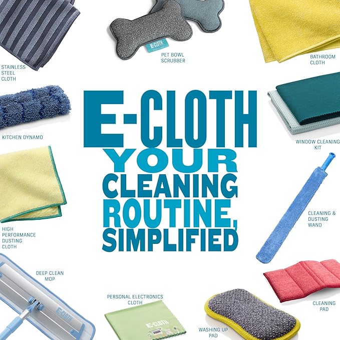 E-Cloth High Performance Dusting Glove, Microfiber Cleaning Cloth, Traps Dust