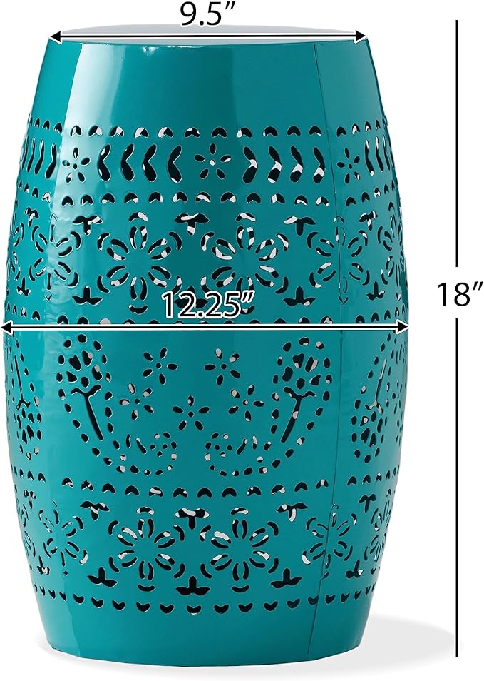 Christopher Knight Home Ruby Outdoor 12" Iron Side Table