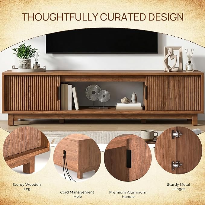 Alpen Mid Century Modern TV Stand