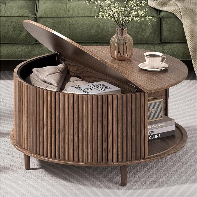 JOINICE Round Coffee Table