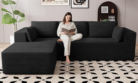 106" Cloud Sectional Boneless Couches