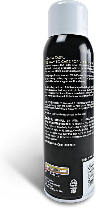 Fuller Brush Duster Spray – 15.5 oz Multi Surface Dust Removing Sprayer