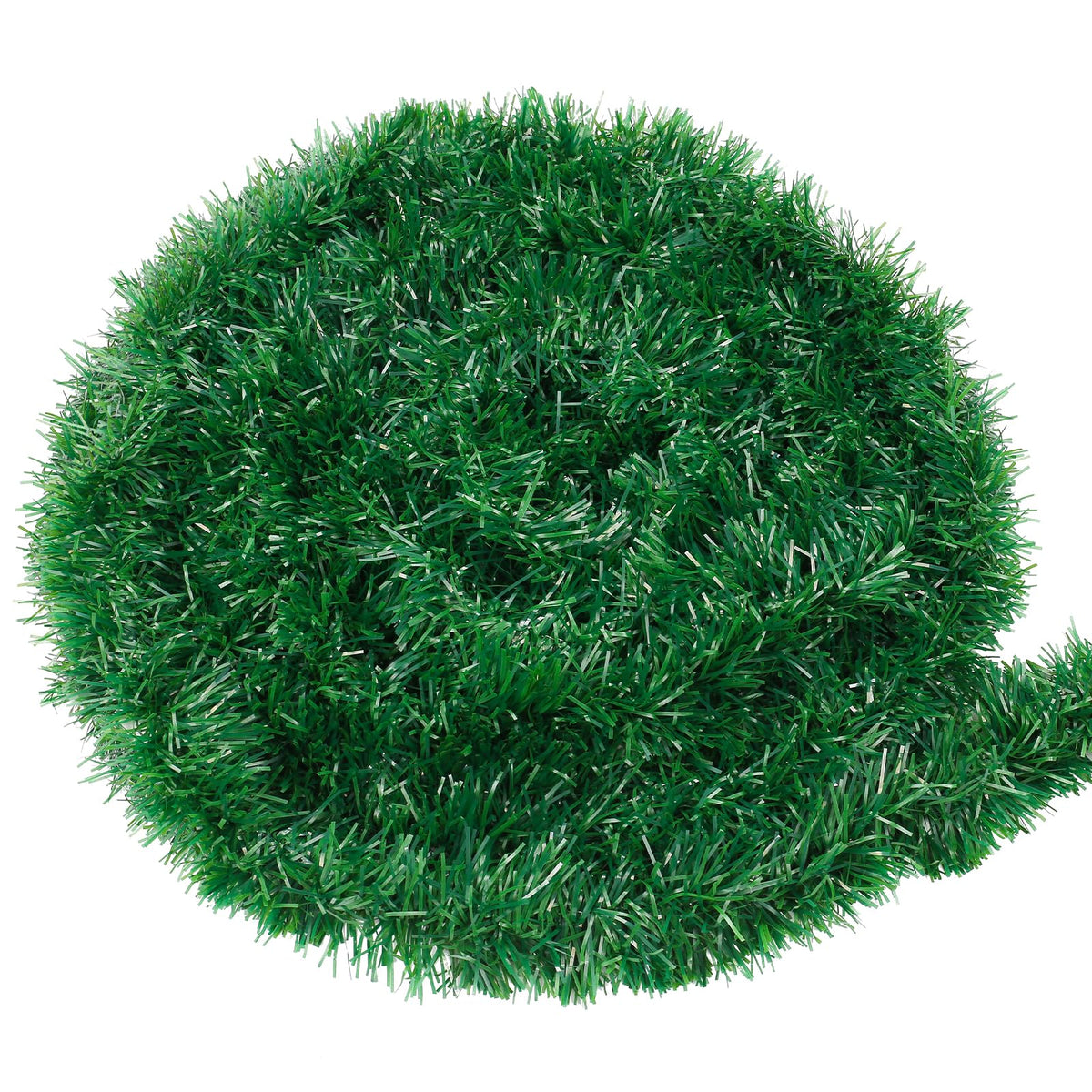 50ft Christmas Garland,Greenery Artificial Pine Twisted Hanging Garland Holiday Decor for Stairs Mantle Fireplace Home Party Holiday Christmas Decoration Indoor Outdoor Decor