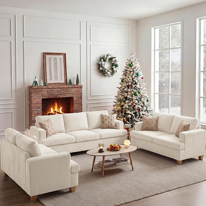 Apicizon 89'' 3-Seat Sofa Couch