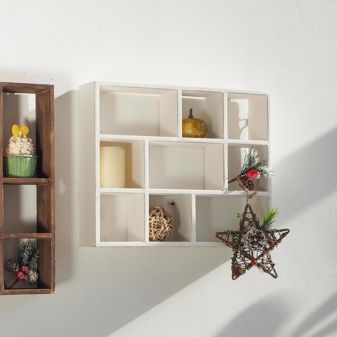SOFE Small White Shadow Box