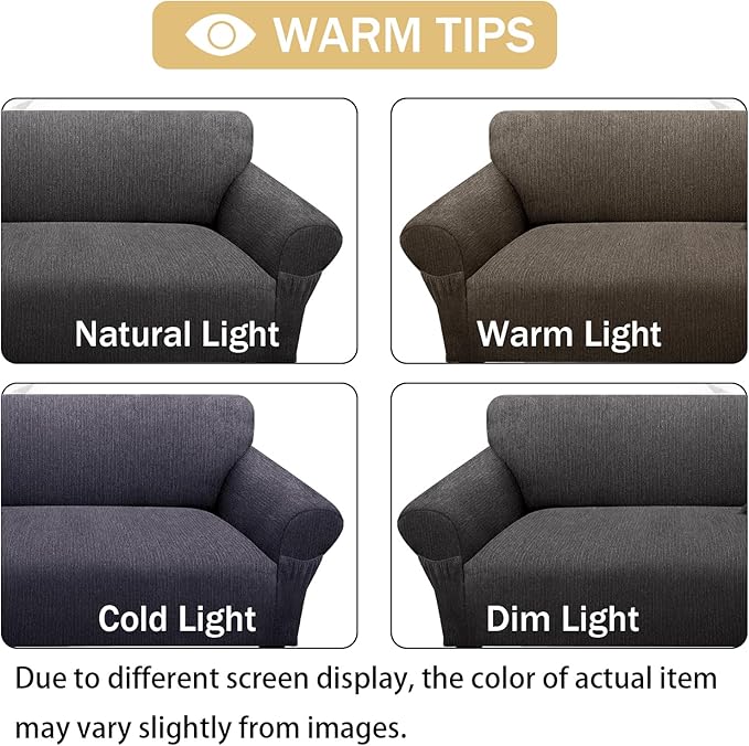 Sofa Slipcover with 2 Pillow Cover