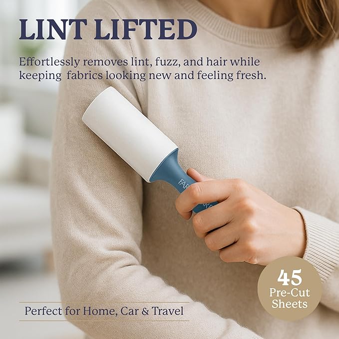 Farberware Fabric Shaver & Lint Remover Set–Battery Operated Sweater Shaver