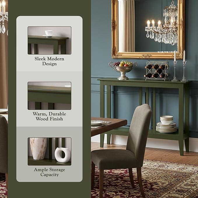 Kings Brand Furniture Narrow Console Table