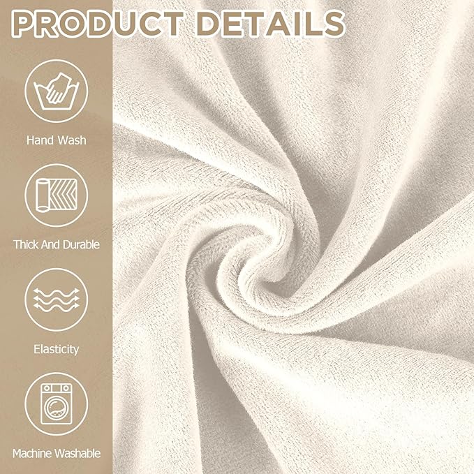 Peryiter 3 Pcs Couch and Loveseat Covers Set Sofa Cover