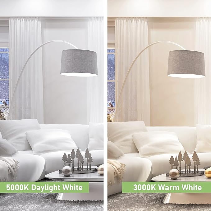 Maelsrlg E17 LED Bulb 6W, Intermediate Base Spotlight Bulb, Warm White 3000K