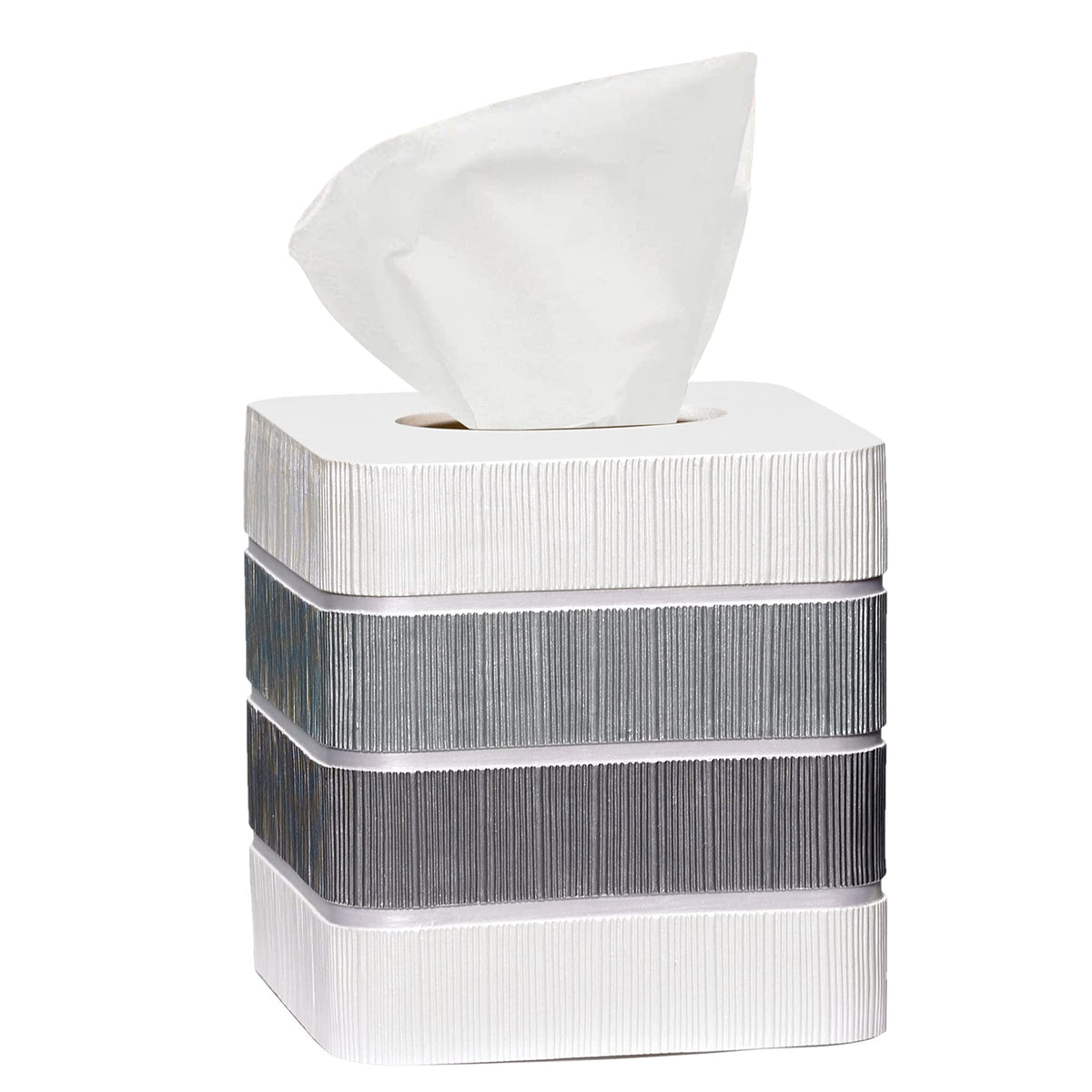 Popular Bath Modern LINE, Tissue Box, Grey