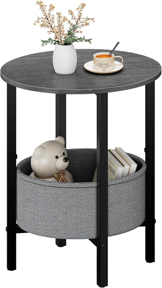Vagusicc Round Side Table End Table