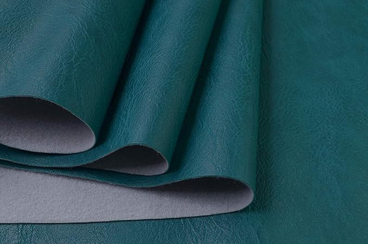 Wento Thick Faux Leather Fabric Soft Skin Grain PU Leather