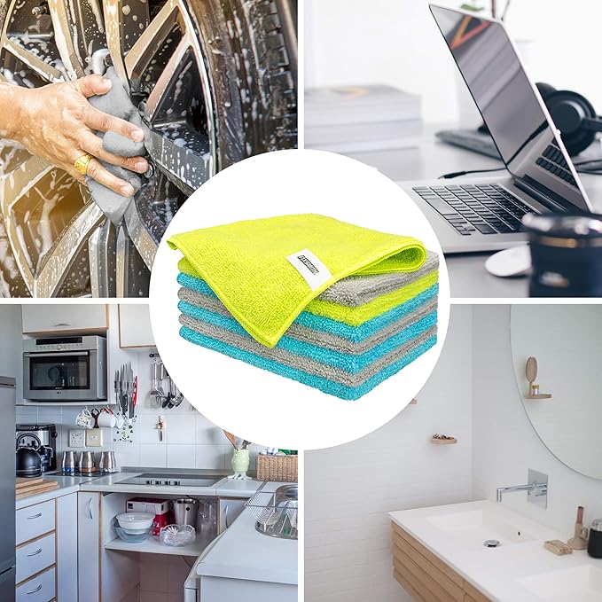 FIXSMITH Microfiber Cleaning Cloth