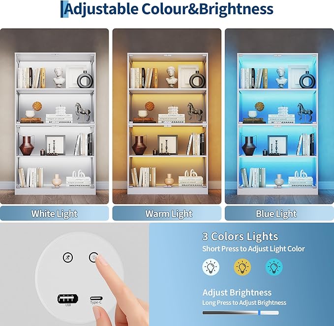 GarveeHome Display Cabinet