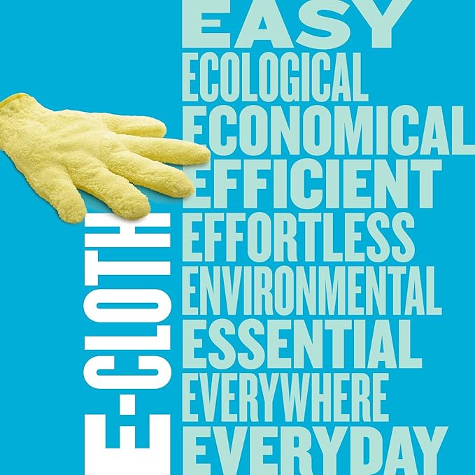 E-Cloth High Performance Dusting Glove, Premium Reusable Microfiber Dusters