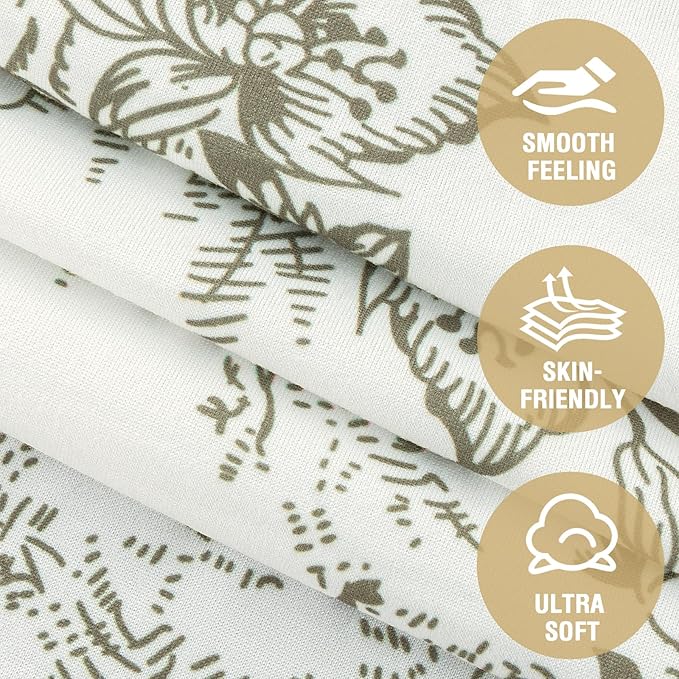 H.VERSAILTEX High Stretch Couch Cover 2 Cushion Sofa Printed Love Seat Couch