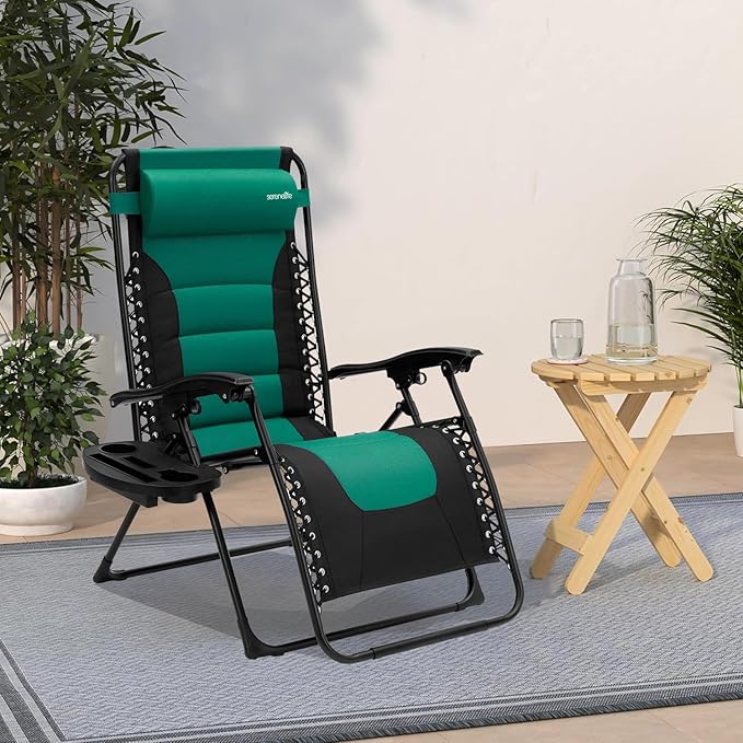 SereneLife Padded Zero Gravity Lounge Chair