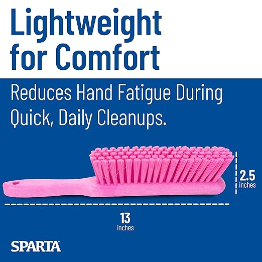 SPARTA Handheld Soft Counter Brush 8 Inch Bristle Span, Countertops, and