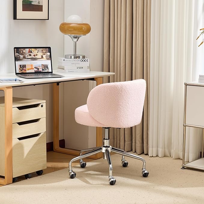 VINGLI Cute Small Swivel Desk Chair Comfy