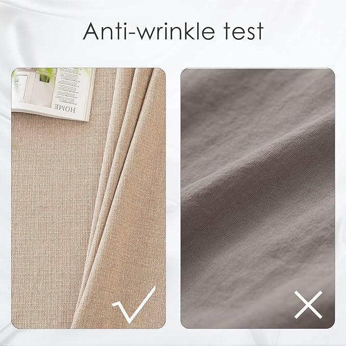 BALCONY & FALCON Small Square Tablecloth Washable Wrinkle Resistant and Water