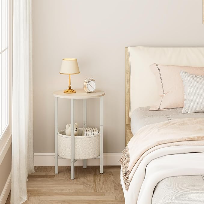 Vagusicc Side Table, Round End Table
