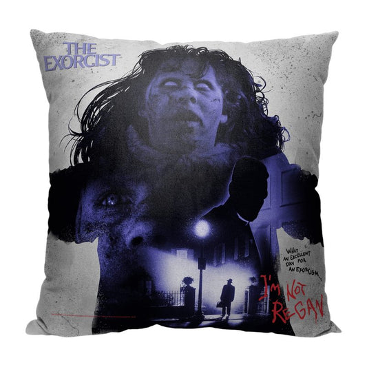 NORTHWEST Exorcist Pillow, 18" x 18", Not Regan