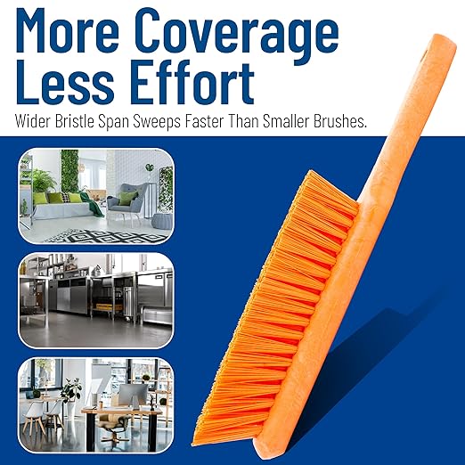 SPARTA Handheld Soft Counter Brush 8 Inch Bristle Span, Countertops, and