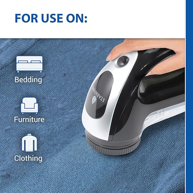 Fabric Shaver with Rechargeable Battery | Bonus Replacement Blade Included |