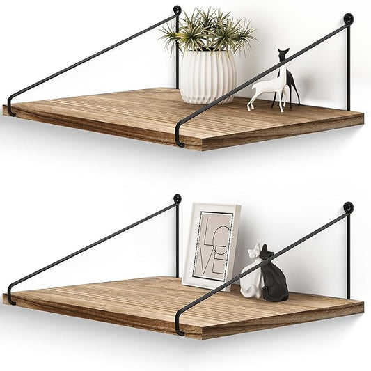 Afuly 12 Inch Deep Floating Shelves