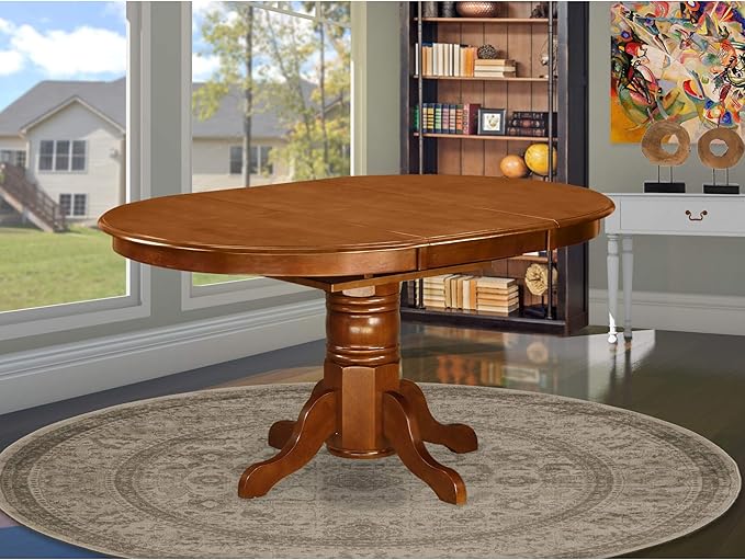East West Furniture AVT-SBR-TP Avon Kitchen Dining Table