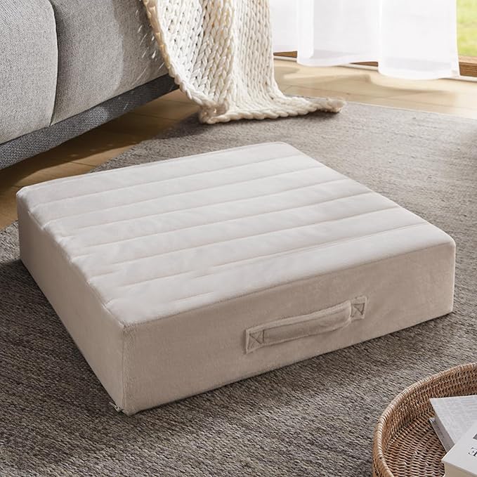 Codi Floor Cushions for Adults, Large Meditation Pillows